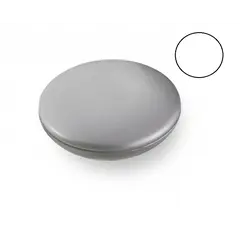 Ручка кнопка для мебели Валмакс В-10000, 0 мм, белая.