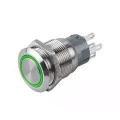 WYL-WAND-19-LED-GR Выключатель LED 19 мм IP67