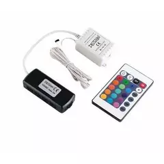 STER-IR-RGB9-02 Контроллер LED RGB IR с пультом RGB MINI, выход на 9 светильников