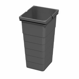 Контейнер для мусора 11,5 л 229*205*330 мм (dark grey) Eins2vier Ninka арт.5072.91.41514