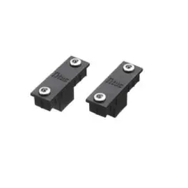 655-8016-390-00 Зажим с лого (2 шт.) для ящиков Tekform slimline 70 мм, черный