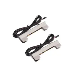 ZZ-KLIP-LED-2PNI-M0S Светодиодный светильник Klips LED 2х0,25W/12VDC синий металлический с 2м проводом и мини коннектором