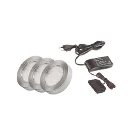 ZOVALD-3P-SD-BZ-V02W Комплект светильник LED OVAL (3 шт + блок питания) 6000К 14W, алюм. матовый