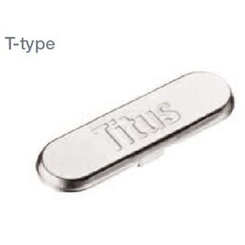 728-1287-054-00 Крышка на петлю Titus T-Type 110/5мм, 9мм, 17мм, сталь