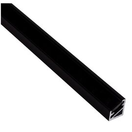 Профиль для LED ленты PROFIL TRI-LINE MINI 2 м черный, черный рассеиватель арт.PROFIL-MN-3LM-CZ-2C