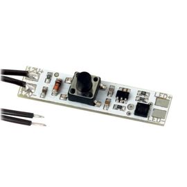 Выключатель в LED профиль MS60 Micro Switch 12VDC 60W, провод 2 м арт.WYL-MS60-02W