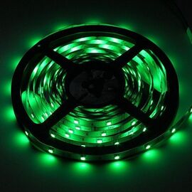 LED лента PREMIUM 300 LED 2835 IP45 8 мм зеленая 30W/5m арт.R-2835-300-45-ZI-01