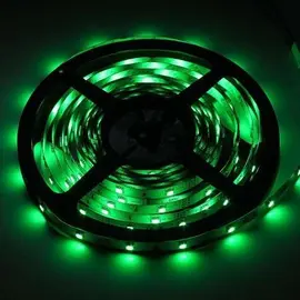 R-2835-300-20-ZI-01 LED лента PREMIUM 300 LED 2835 IP20 8 мм зеленая 30W/5m