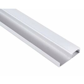 Профиль для LED ленты PROFIL FLOOR LINE 2 м, алюм, молочный рассеиватель арт.PROFIL-FLOORLINE-OP-2M-W