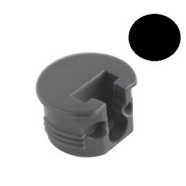Соединитель D20х12,5 мм, пластик черный арт.SI03PNE