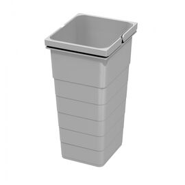 Контейнер для мусора 11,5 л 229*205*330 мм (alu grey) Eins2vier Ninka арт.5072.91.41616