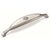 Ручка скоба для мебели Sagittario FS-138 128 Cr, 128 мм, хром матовый/белый.