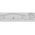 Ручка скоба для мебели Валмакс FS-188 096, 96 мм, серебро прованс 9003 белый матовый (ТЗ). - 1