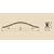 Ручка скоба для мебели Sagittario FS-135 096, 96 мм, серебро прованс/9003 белый матовый (ТЗ). - 1