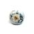 24136P0252B.09 Ручка кнопка керамика Белый цветок, крем, Флоренция - 2
