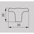 Ручка кнопка для мебели Валмакс FB-055 000, 0 мм, серебро прованс 9003 белый матовый (ТЗ). - 1