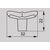 Ручка кнопка для мебели Валмакс FB-058 000, 0 мм, серебро прованс 9003 белый матовый (ТЗ). - 1