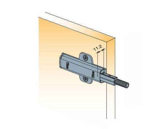 915-0X59-381-K2 Толкатель Push Latch с прямой пластиной - 5