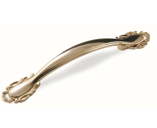 Ручка скоба для мебели Sagittario FS-141 096, 96 мм, золото (ТЗ).