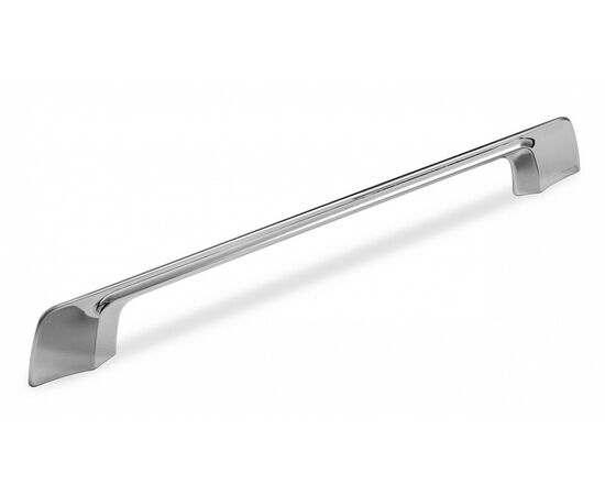 Ручка скоба для мебели Sagittario FS-106 192 Cr, 192 мм, хром глянцевый.