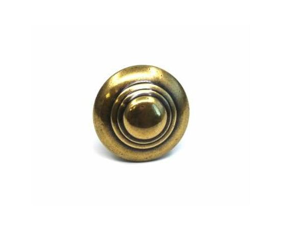 Ручка кнопка для мебели Bosetti Marella Валенсия, 0 мм, бронза. Арт: 24487.03001.07 - 1