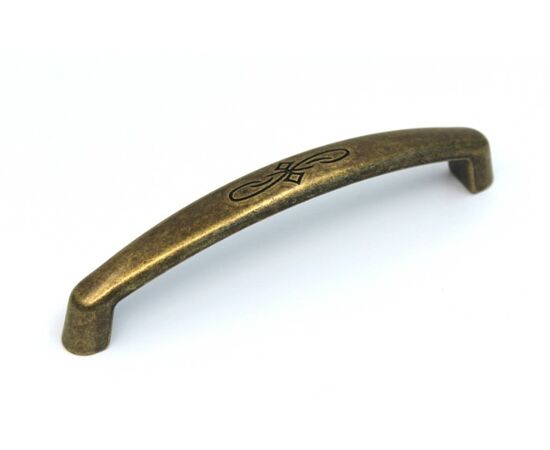 Ручка скоба для мебели Bosetti Marella Флоренция, 96 мм, бронза. Арт: 15130Z09600.09