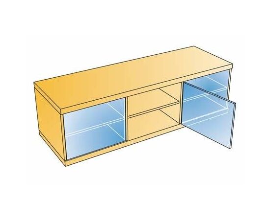 Петля мебельная Titus Miniprimat 90 градусов стекляных фасадов 95/15 мм. арт.245-0660-850-00 - 3
