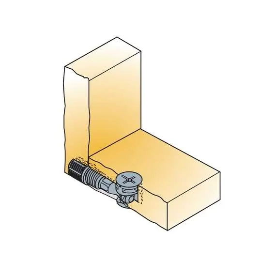 009537-885-K05 Эксцентриковая стяжка, комплект (005129+009537) - 3