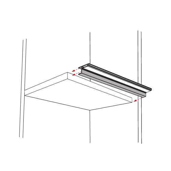 PROFIL-SKYLINE-N-OP-2M-W Профиль для LED ленты PROFIL SKYLINE 2 м накладной, алюм, молочный рассеиватель - 4