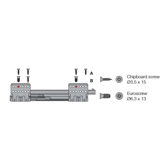 655-8F55-185-00 Выдвижной ящик Tekform slimline DW100 550 мм, цвет антрацит - 4