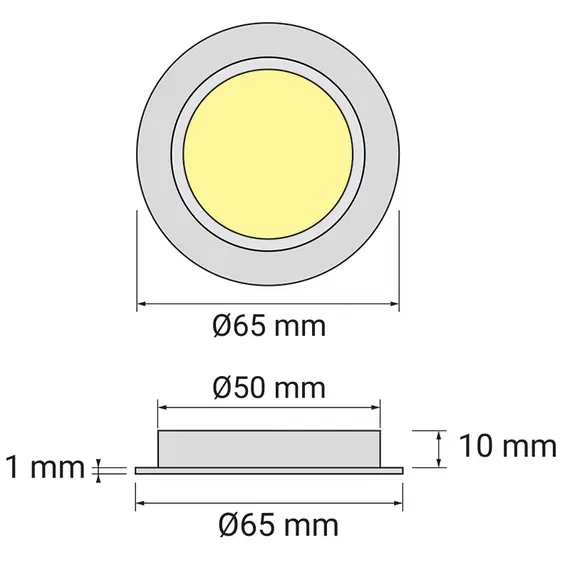 Queen LED, светильник светодиодный OCZ-QLED-2W-SD-60 - 3