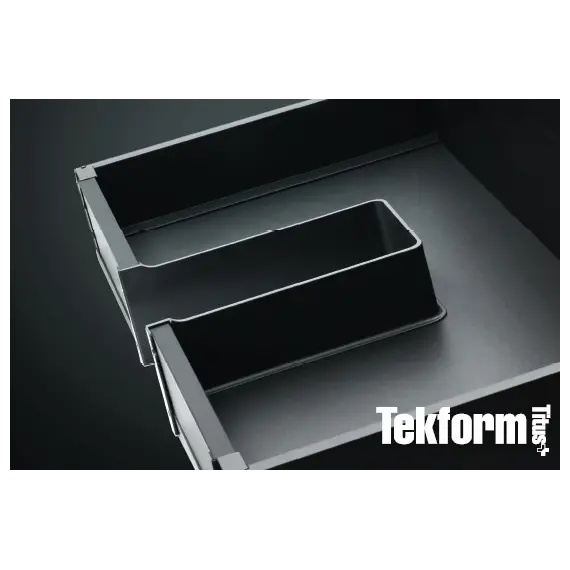 655-8041-185-00 Вырез под сифон 118 мм для ящика SDWD Tekform Slimline, антрацит - 1