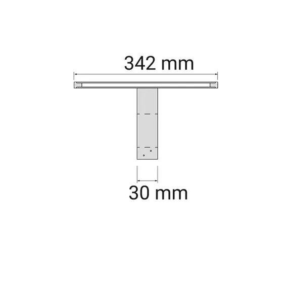 SPL0342-CO-BZ Cветильник LED SlimPlus 6000К 342 мм, черный