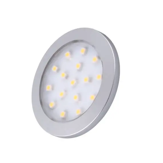 ORBIT-AL-30K-01W Светильник LED ORBIT 1,5W 12VDC 16LED 3000К, провод 2 м, алюминий