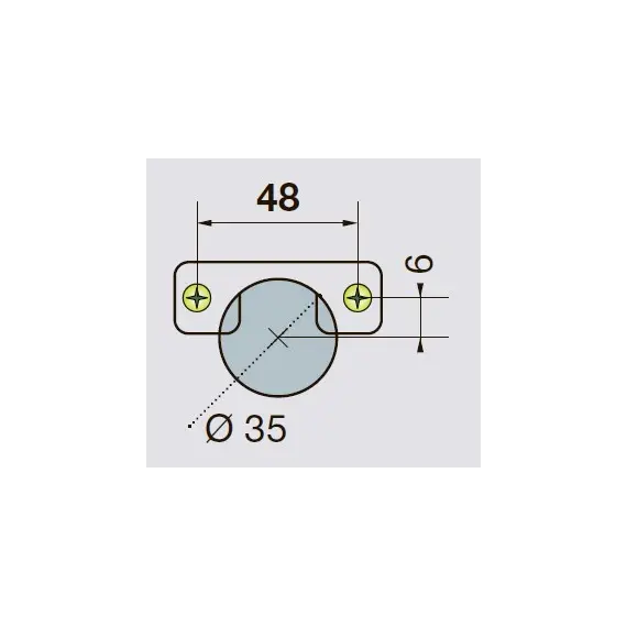 242-0980-054-00 Петля с доводчиком B-type Glissando i3 110/48/15 мм - 3