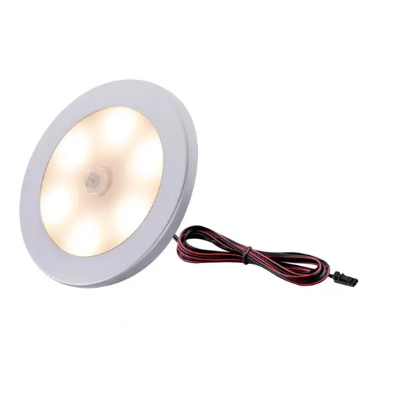 ORBIT-PIR-AL-30K-01 Светильник LED ORBIT PIR 3,0W 12VDC 3000К, провод 2 м, алюминий - 2