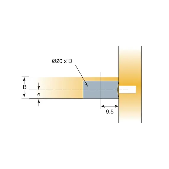 006447-847-001 Эксцентрик SYSTEM 6 DROP ON 16ММ, никель - 2