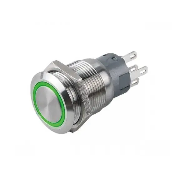 WYL-WAND-19-LED-GR Выключатель LED 19 мм IP67
