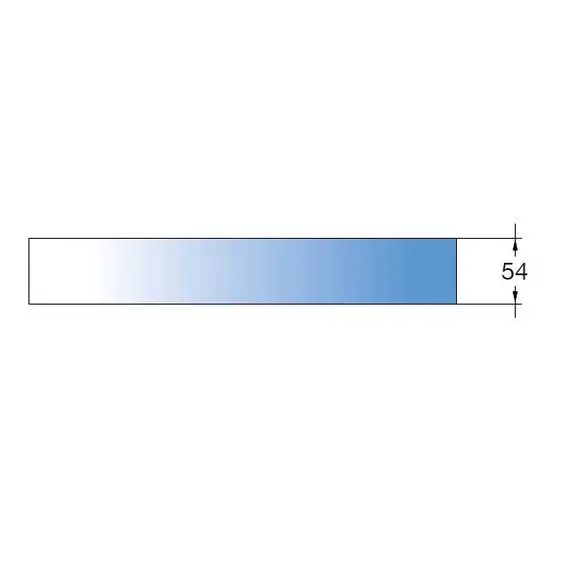 655-8300-392-00 Панель стеклянная фронтальная внутренняя для ящиков Tekform slimline DW70 - 1