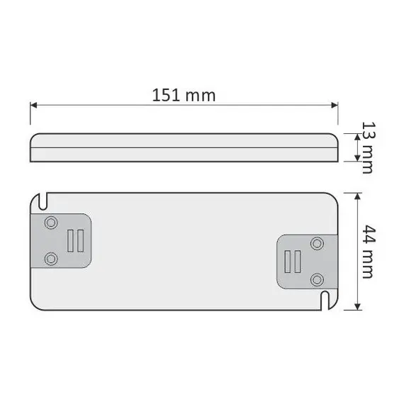 TRA-F-15W-T-01 Блок питания SLIM FLAT LED 15W 12VDC, без проводов - 1