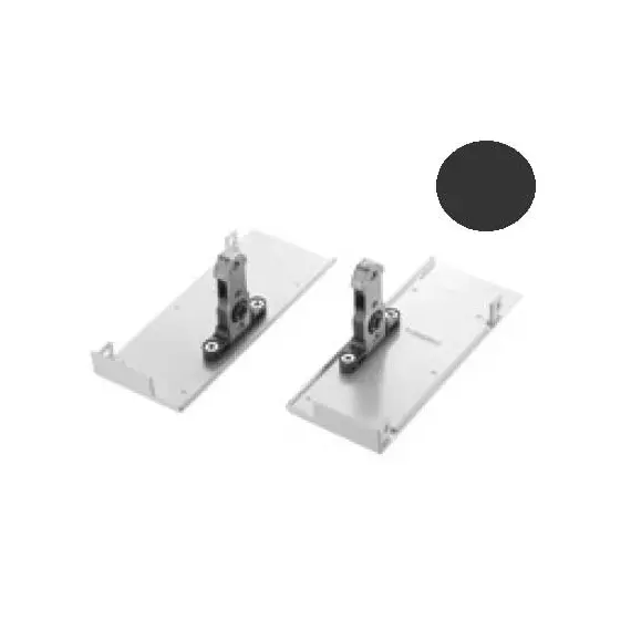 655-8305-185-00 Соединитель фронтальный для ящиков Tekform slimline DW70 со стеклом, антрацит