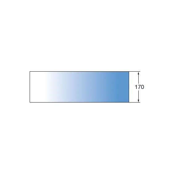 655-8165-392-00 Панель стеклянная фронтальная внутренняя для ящиков Tekform slimline DW182 - 2