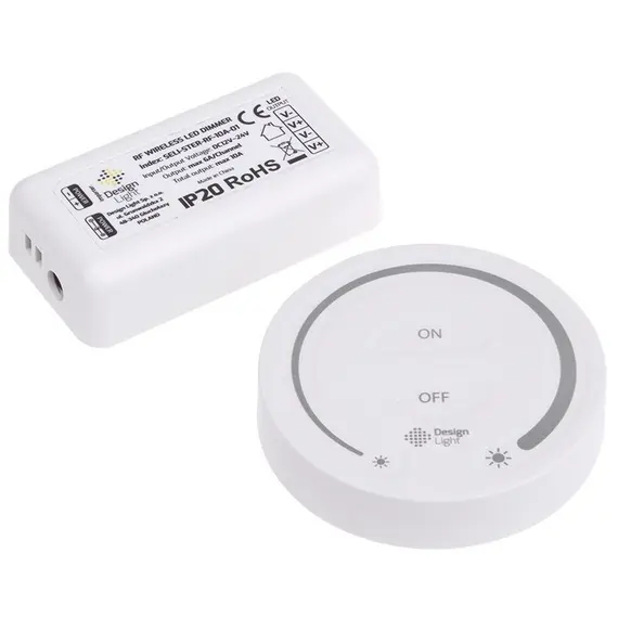 SELI-Z-1P-RF-10A-01 Контроллер SELI LED MONO RF с пультом, один выход, белый