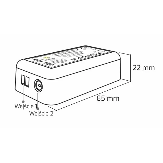 SELI-STER-RF-10A-01 Контроллер SELI LED MONO RF 2.4GHZ 12VDC 10A - 1