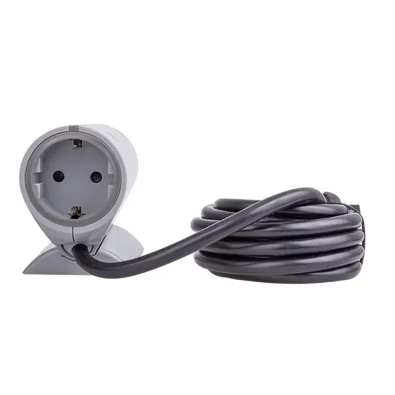 SOFABOX-1G2U-DE-SZ-01 Удлинитель SOFA BOX 1xSchuco(розетка) 2xUSB, провод 2,85 м - 2