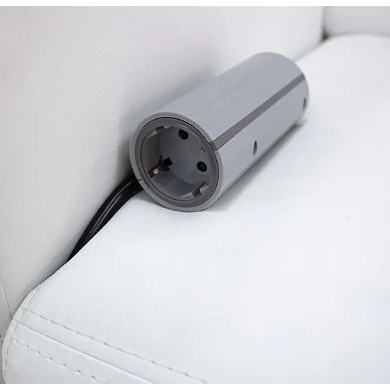 SOFABOX-1G2U-DE-SZ-01 Удлинитель SOFA BOX 1xSchuco(розетка) 2xUSB, провод 2,85 м - 5