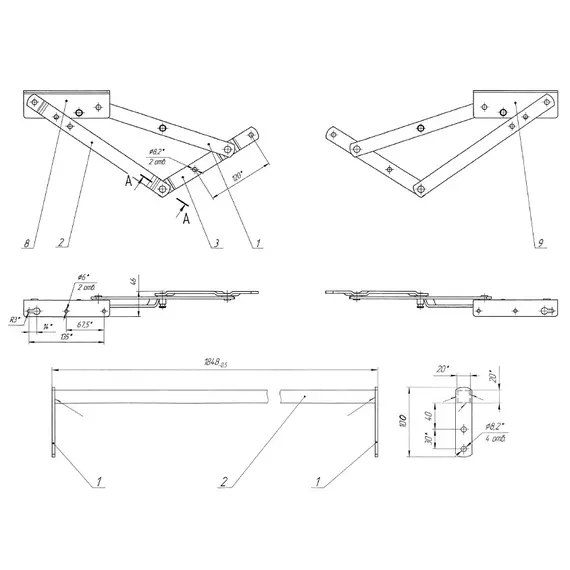 Механизм Тик-Так 475 ПР - 1