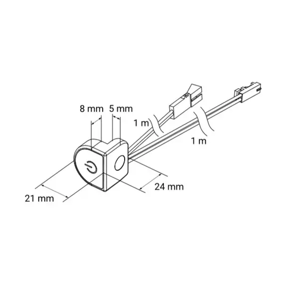 WYL-12V-36W-AL-01-WG Выключатель TOUCH SWITCH - 1