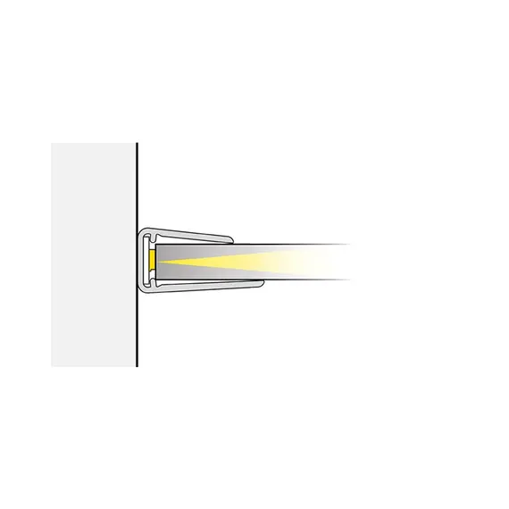 KLIPS-TR-BZ Светодиодный светильник Klips LED 0,25 W/12VDC пластиковый 6000К с 2метровым проводом и миниконнек - 1