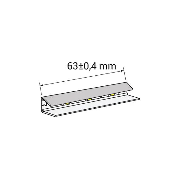 KLIPS-TR-BZ Светодиодный светильник Klips LED 0,25 W/12VDC пластиковый 6000К с 2метровым проводом и миниконнек - 5
